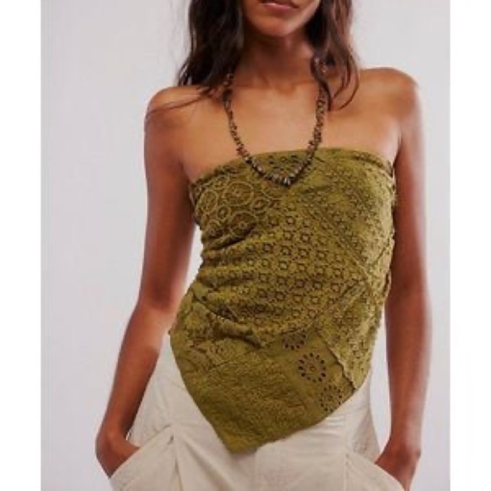 Free people bandana tube top